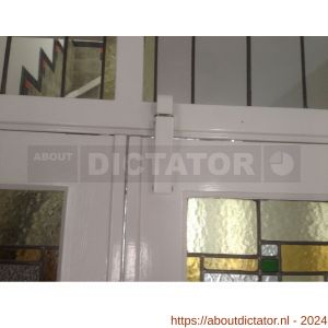Dictator deuropvanger hydraulisch 1600 wit RAL 9010 haak 1009 50 N cilinder regelbaar 1300466 - D10100086 - afbeelding 2