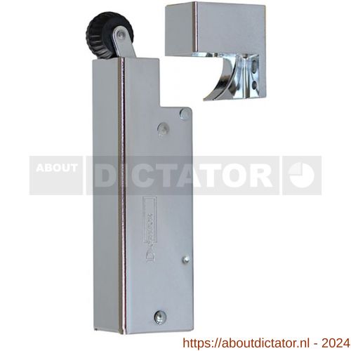 Dictator deuropvanger hydraulisch VS2000 chroom haak 1020 MLN 10-H 50 N cilinder regelbaar - D10100251 - afbeelding 1