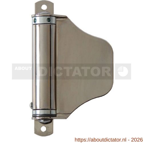 Dictator deursluiter opbouw Piccolo 2600 nikkel in doos - D10100254 - afbeelding 1