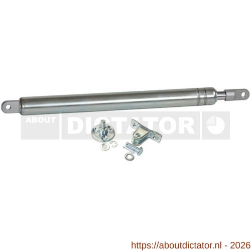Dictator deuropeningsbegrenzer 10230250TBFL met vaststelling bevestigingsset 2 (205197 en 205261) 71023250 FL - D10100266 - afbeelding 1