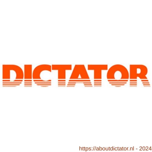 Dictator vloerveer bovenspeun schroefbaar voorzien van naaldlager - D10100342 - afbeelding 1